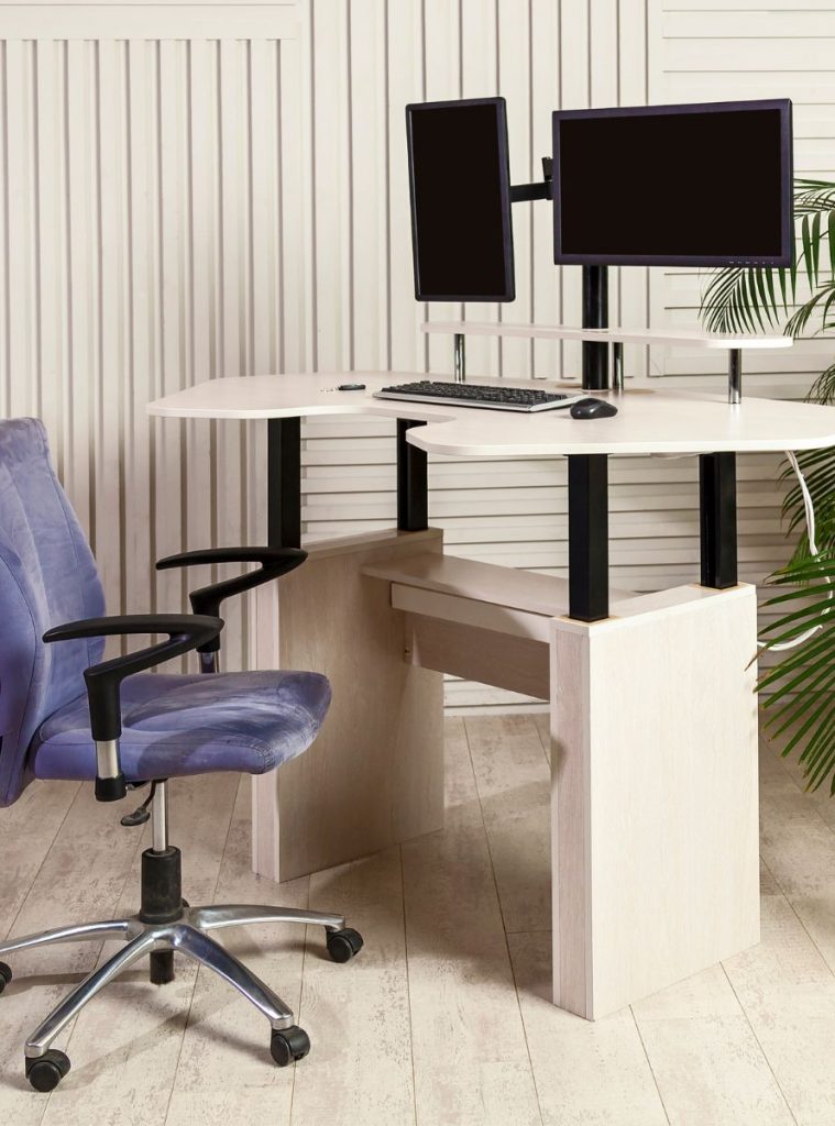 Desk for Sitting and Standing
